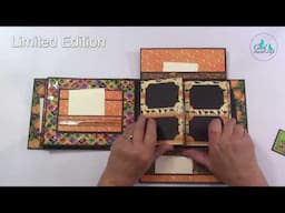 Walk Through of the Limited Edition Mini Album (CoolKatzCraft Ltd) using Graphic 45 'Charmed'