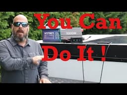 HOW TO Add Solar Power To Your Tiny Trailer For Off Grid Camping