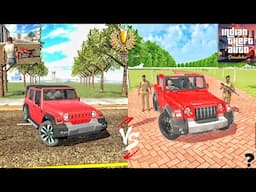 Indian Bike Driving 3D Vs Indian Theft auto simulator Best Open World Indian Game's😱..