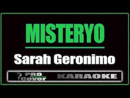 Misteryo -  Sarah Geronimo (KARAOKE)