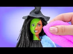 Transforming a Doll into Elphaba: Wicked Makeover Magic!