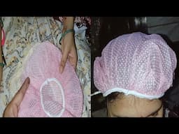 Shower Cap Set of 3 For Women | Elastic Cap