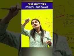 Best Study Tips for college exams#BBA#BCA#BCOM#BTECH#dreammaths