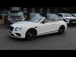 2015 Bentley Continental GTC 4.0 V8 S - Start up and full vehicle tour