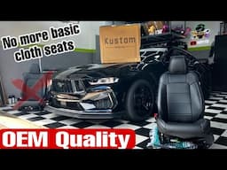 2024 Mustang GT OEM Quality Premium Seat Covers