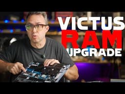 How to Upgrade RAM - HP Victus 15.6" Gaming Laptop