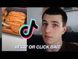 FORMER CHEF REVIEWS VIRAL TIKTOK RECIPES: the good, the bad, and the ugly  👀