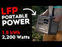 Portable Power Station w/LFP Batteries! | AMPAURA PUREA Review