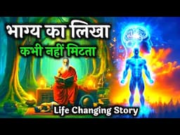 भाग्य का लिखा कभी नहीं मिटता ! यमदूत और एक पंडित की कहानी ! Buddhist story on Karma or Fate Bigger