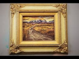 Sunset Mountain Dirt Road Painting Tutorial - SOFT PASTEL LESSON