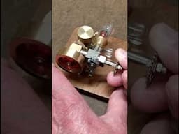 Speed-Adjustable Ringbom-Stirling Engine #Shorts