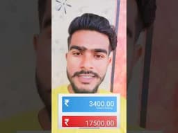 Only 2 Hours Work Rs 3400 income OMG 😱 Live Proof ✅ #shorts #youtubeshorts #short #onlineearning