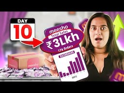 Meesho Dropshipping Challenge For 14 Days | Did I Really Make Money?😱