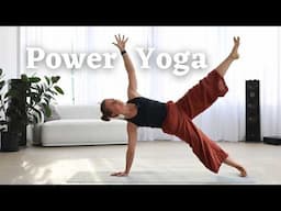 15 min Quick Power Flow | Yoga Practice for Mindful Strength, Stability & Flexibility