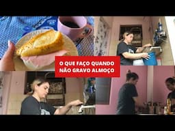 O que faço quando não estou gravando vídeos de almoço … #vlog