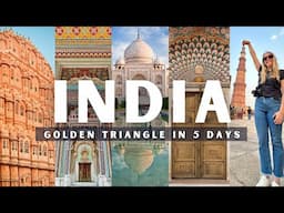 India Travel Planning MADE EASY: 5 Day Itinerary For First Timers