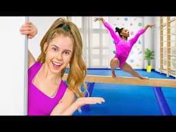 I Built a Gymnastics Gym in my House for Simone Biles!