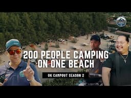 AN EPIC BEACH CAMP | OK CAMPOUT SEASON 2 | PART 1