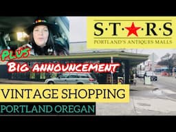 Vintage Shopping Portland Oregon/Plus BIG NEWS