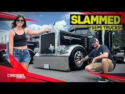 Shocking Slammed Chrome Covered Semi Trucks - Here's Our Favorites!