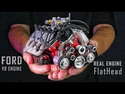 I Build a REAL Miniature V8 Engine | Assembly and Run