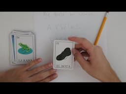 Learn Spanish with Me | Cards, Writing (ASMR Lesson)