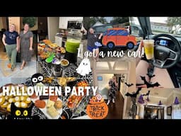 I GOT A NEW CAR 🚗 + PREP WITH ME FOR A HALLOWEEN PARTY 🎃 | vlog # 248