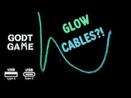 GODT GAME - GLOWING LIGHT UP RGB USB CHARGE / DATA CABLES - Unbox ¦ Test