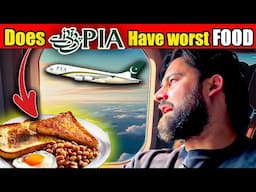 Honest Review of PIA In-Flight Breakfast at 45,000 ft | PIA Food Experience 2024 | JED to ISB