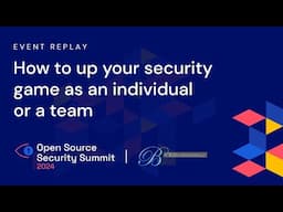 How to up your security game as an individual or a team