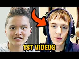 Fortnite Streamers 1ST VIDEOS EVER! (Ninja, Tfue, FaZe Jarvis)