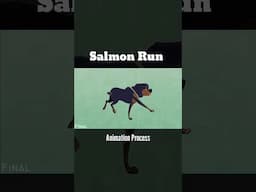 Salmon Run Animation Process #animation