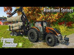 Land Ready for the Cow Barn! Finishing Logging & Transporting Trees - Riverbend Springs | Ep. 10