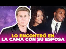 ¿Brad Pitt fue rompe hogares? Lo encontraron con la mujer de Mike Tyson y no reaccionó cómo esperaba