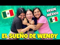 EL SUEÑO HECHO REALIDAD DESDE MÉXICO - Wendy no se lo podía creer / Hasta lloro de Alegría