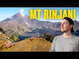 Trekking to Mt Rinjani's Crater Rim via the "Easy Route" (2 Day, 1 Night Itinerary)