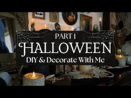 Halloween 2024 DIY & Decorate With Me (PT.1)