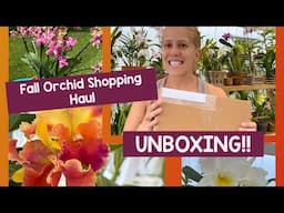 New Awesome orchid shopping Haul & Unboxing!!