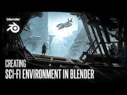 Creating Sci-Fi Environment In Blender 3.1