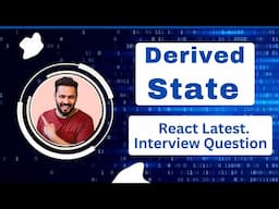 React Interview Question in Hindi # Derived State in React.js