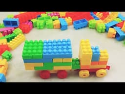 Satisfying DIY/Truck, Tractor ASMR/ Building Blocks/block game Lego #asmr#asmrsounds#buildingblocks