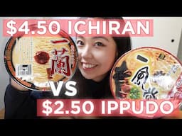 ICHIRAN or IPPUDO? Japanese Ramen Cup Noodles Taste Test