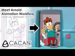 Create 2D Animation with Arnold and CACANi (Meet Arnold animation workflow)