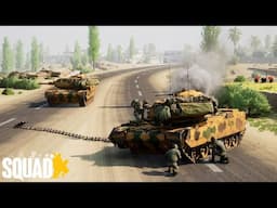 IED ATTACK! Turkish Armored Brigade Fights Off Insurgent IEDs | Eye in the Sky Squad Gameplay