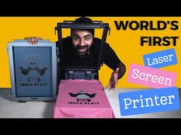 World's First Laser-Powered Screen Printer: Xtool Screen Printer Review