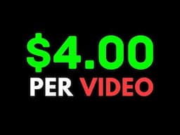 Earn $4.00 PER TIKTOK VIDEO Watched - Make Money Online