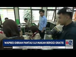 Usai Tinjau Uji Coba Makan Bergizi Gratis, Gibran Bagi-Bagi Seragam dan Alat Tulis | Beritasatu