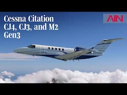 Textron Cessna Citation CJ4, CJ3, and M2 Jets Updated to Gen3 with Garmin Autoland – AIN