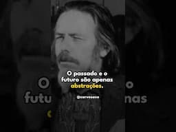 Alan Watts - A Realidade é o Momento Presente #shorts