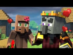 Villager & Pillager Love Story Part 1 - Minecraft Animation